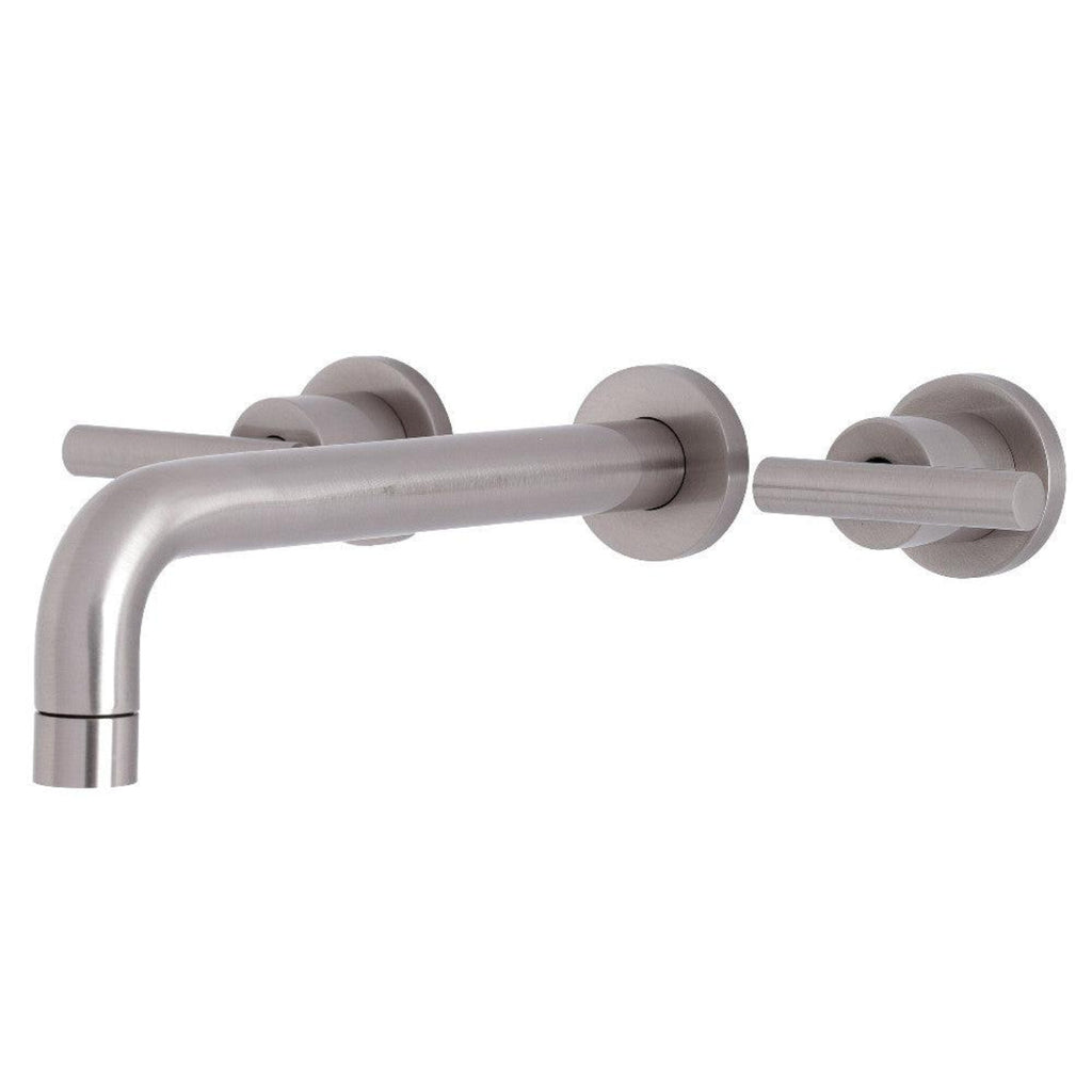 Kingston Brass Manhattan Two-Handle Wall Mount Tub Faucet - KS802-CML