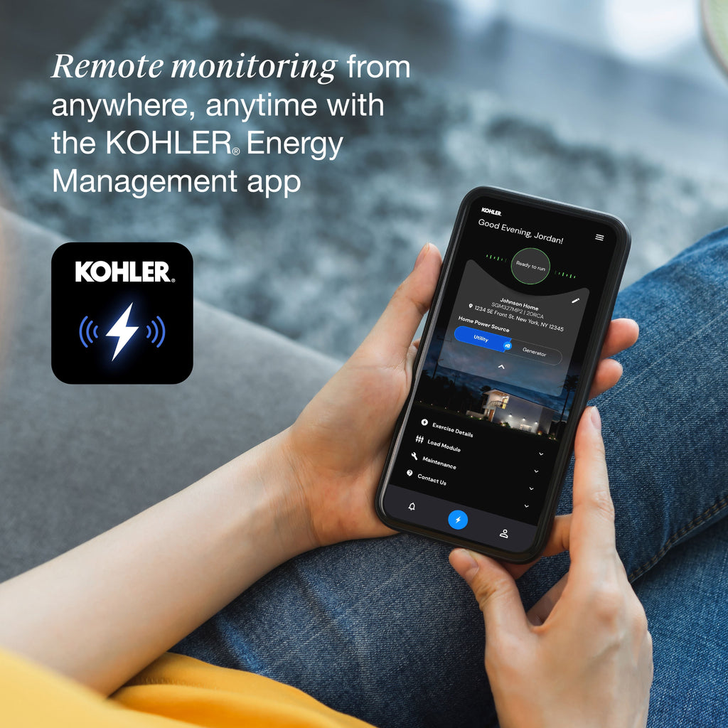Kohler  Standby Generator 26KW 120/240V Single Phase 200A Automatic Transfer Switch and App Connect Scratch and Dent - 26RCAL-200SELS-SD