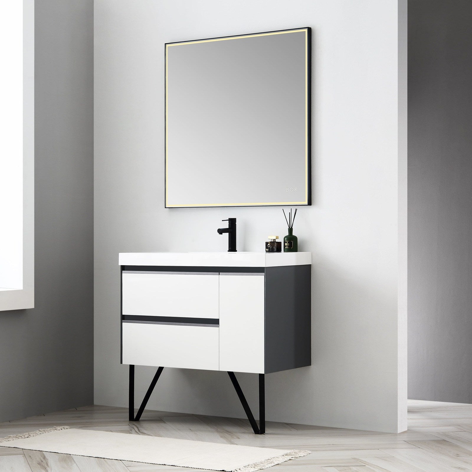Blossom Stellar 36 Inch LED Mirror - LED M4 3636 MB