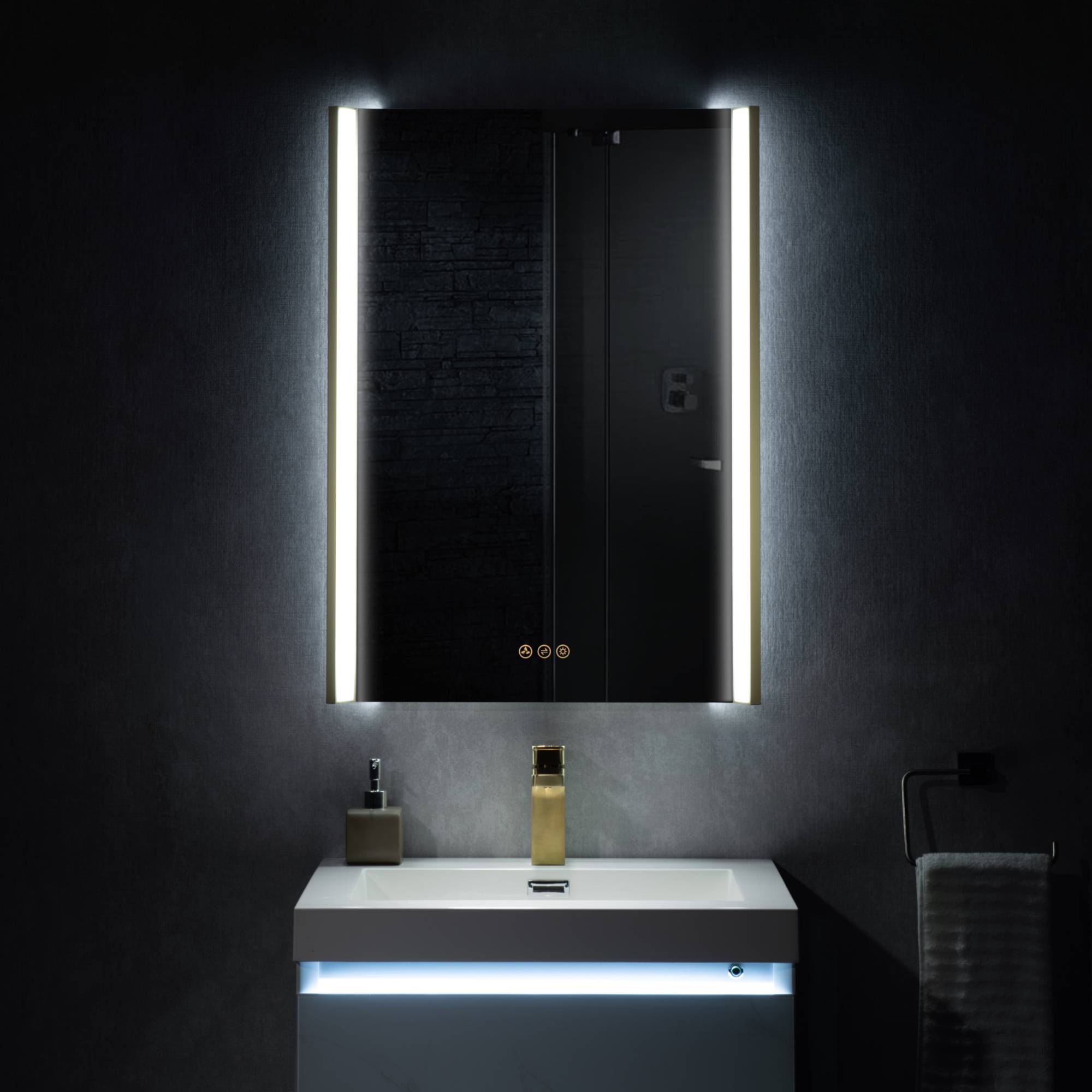 Blossom Binary 24″ LED Mirror - LED M5 2432 CH