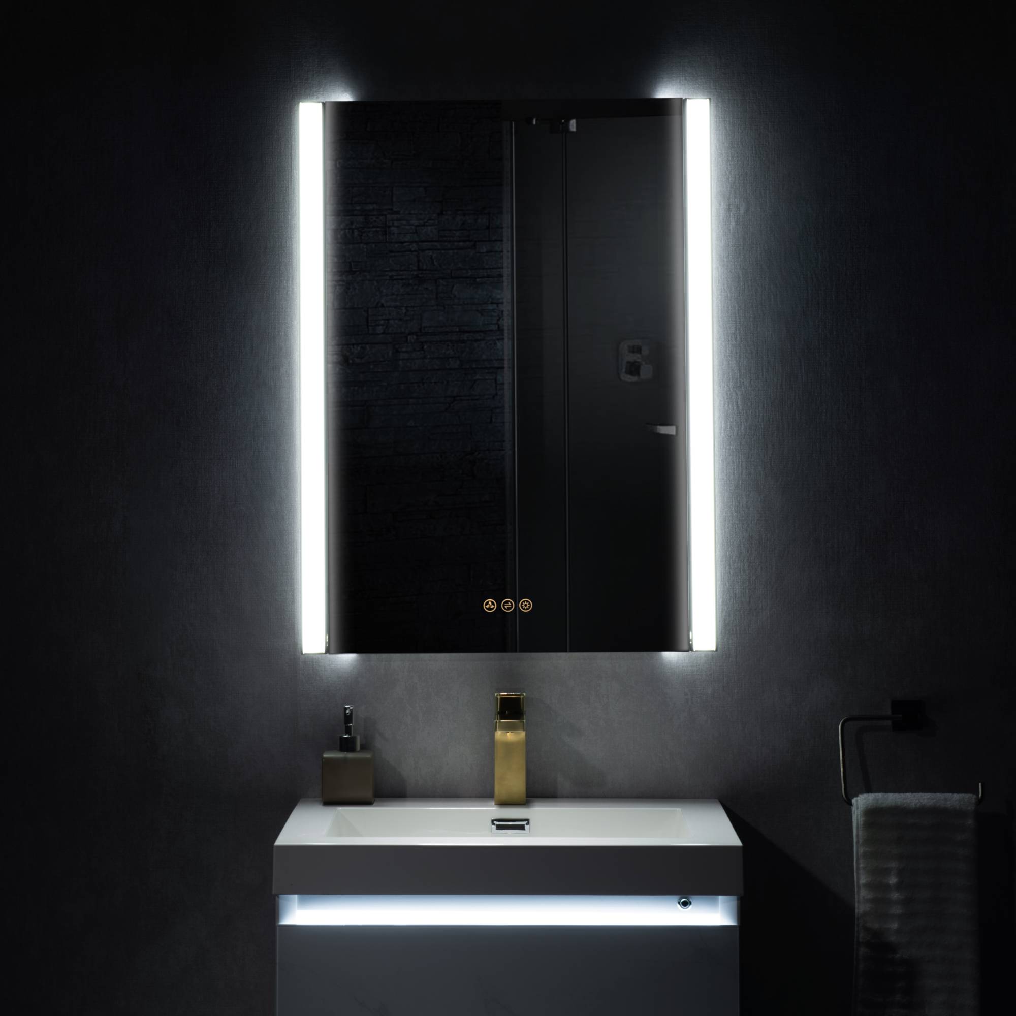 Blossom Binary 24″ LED Mirror - LED M5 2432 CH