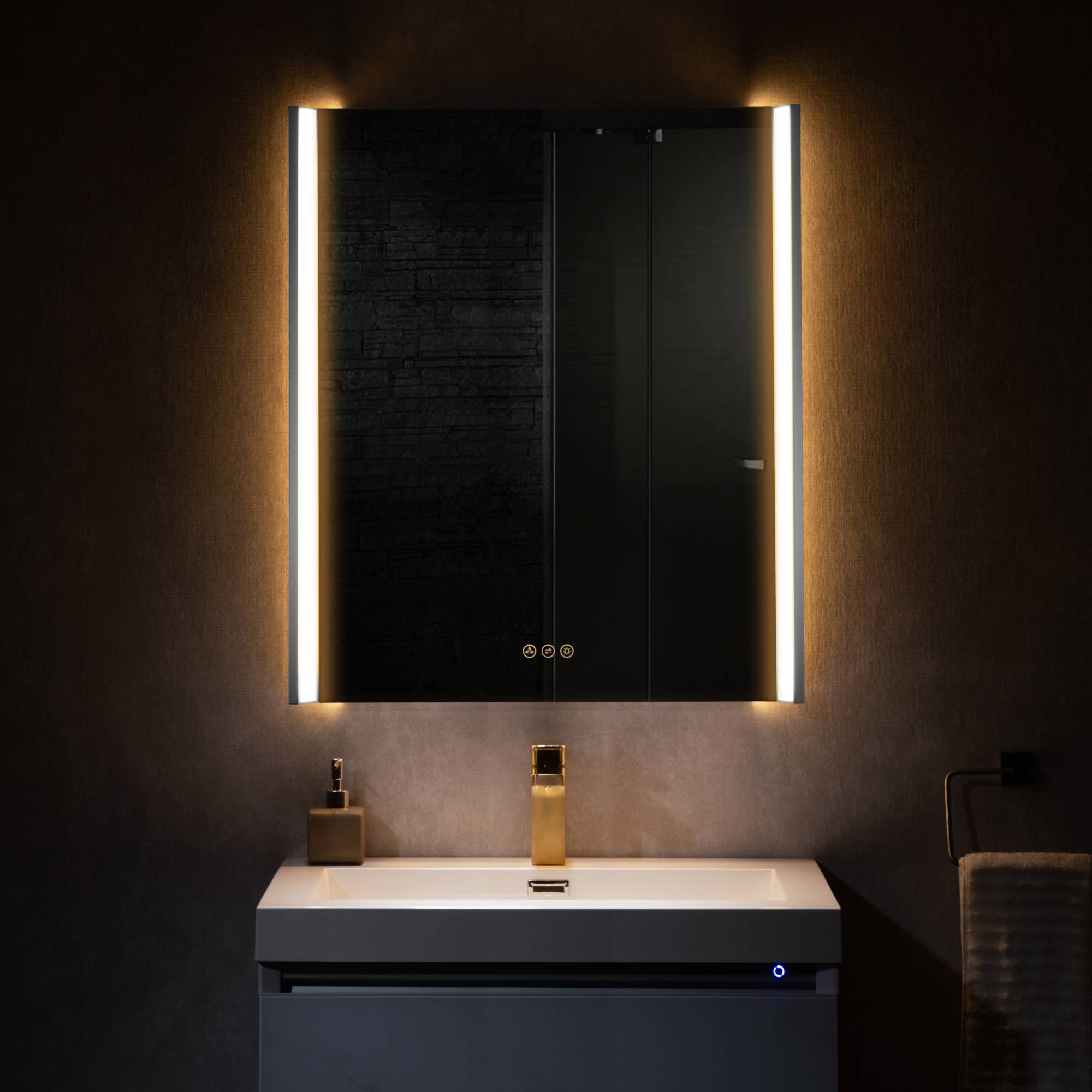 Blossom Binary 30″ LED Mirror - LED M5 3032 CH
