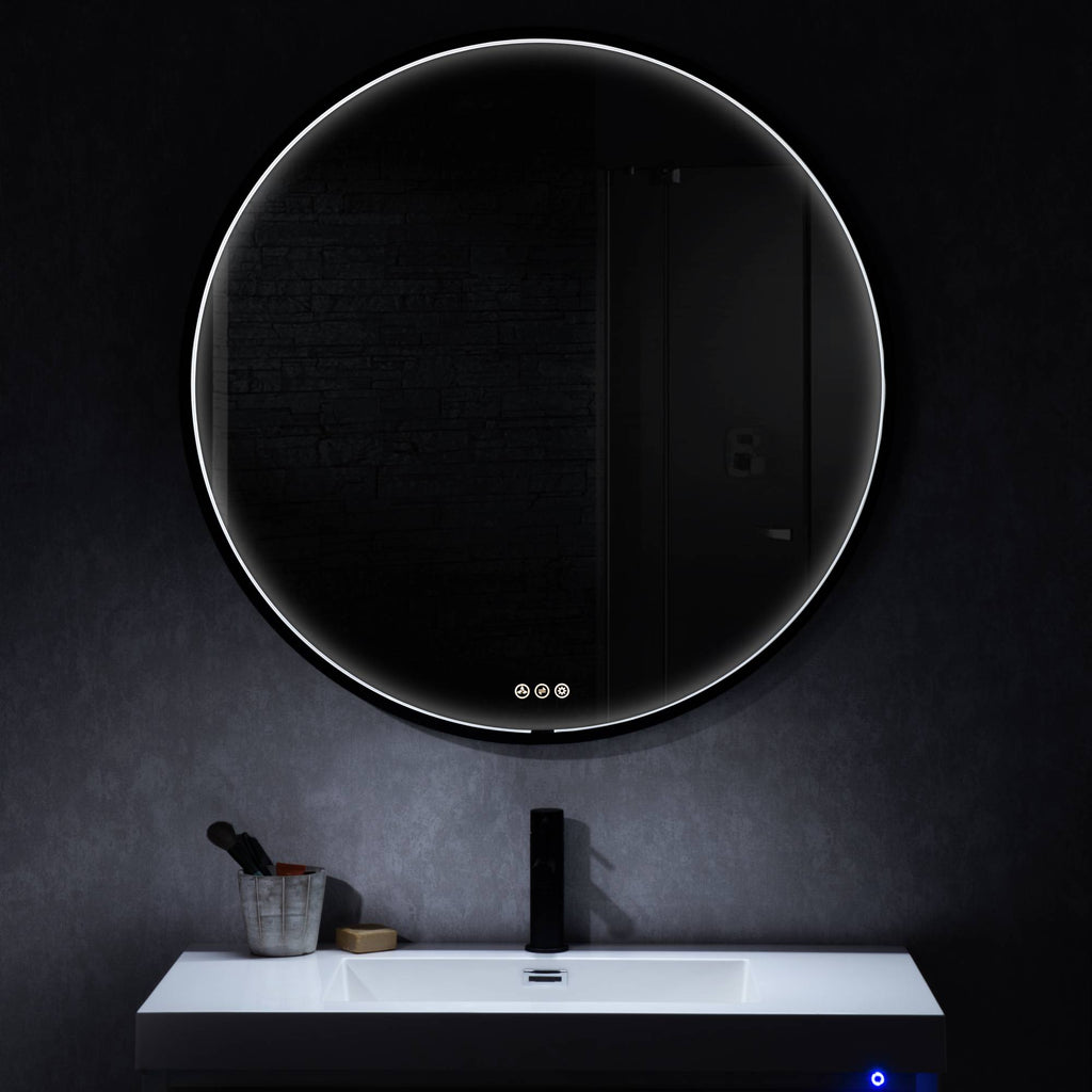 Blossom Oskar 32 Inch Round LED Mirror - LED M7 R32 MB