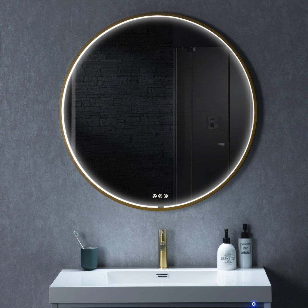 Blossom Oskar 32 Inch Round LED Mirror - LED M7 R32 MB