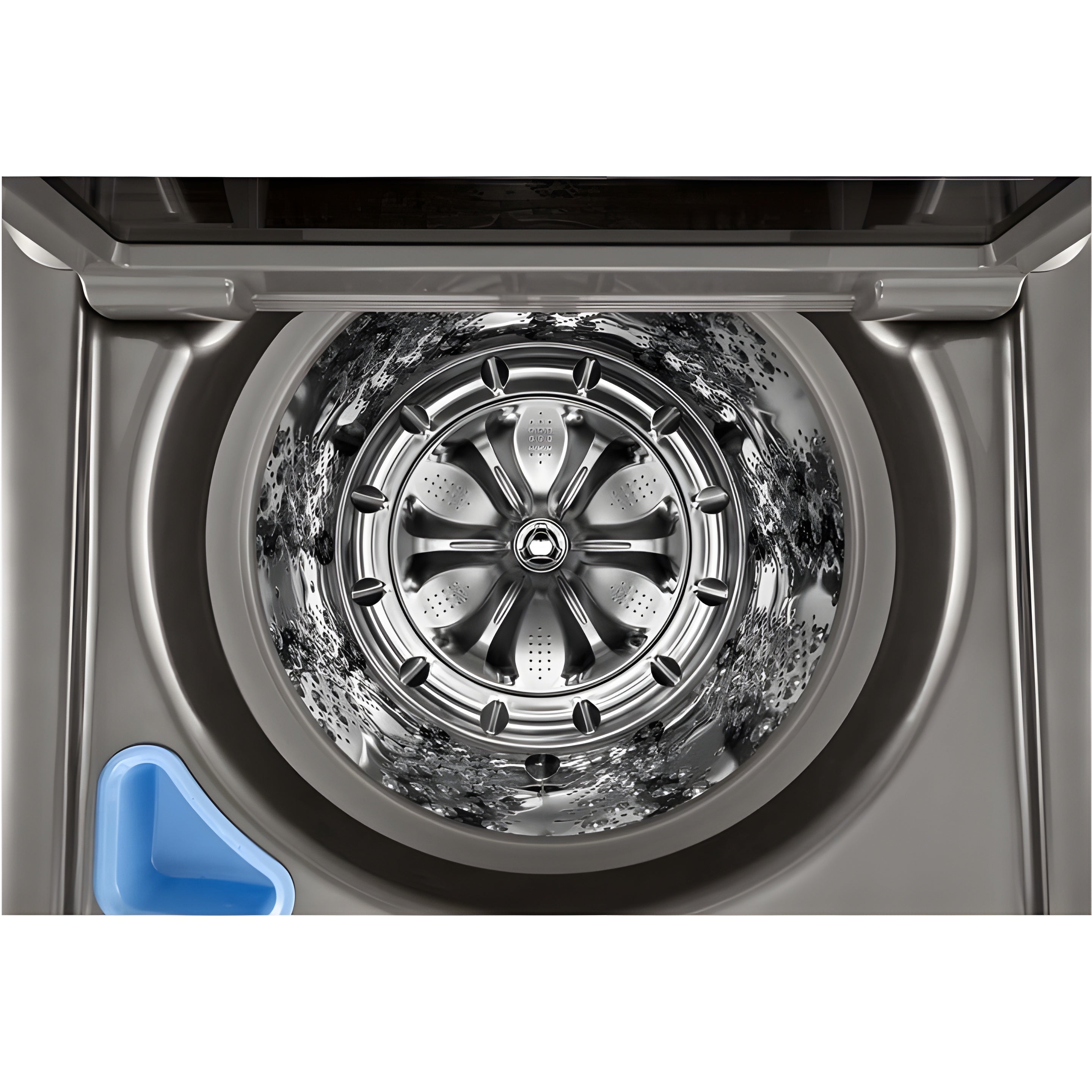 LG 5.5-Cu. Ft. Mega Capacity Smart wi-fi Enabled Top Load Washer with TurboWash3D Technology in Graphite Steel (WT7400CV)