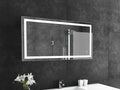 Paris Mirror 48" x 24" Rectangle Liberty Mirror With Touch/ON/OFF Dim Sensor Switch 6000K - LIBEX48246000
