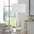 Uttermost Passage Brass Arch Table Lamp 30180-1