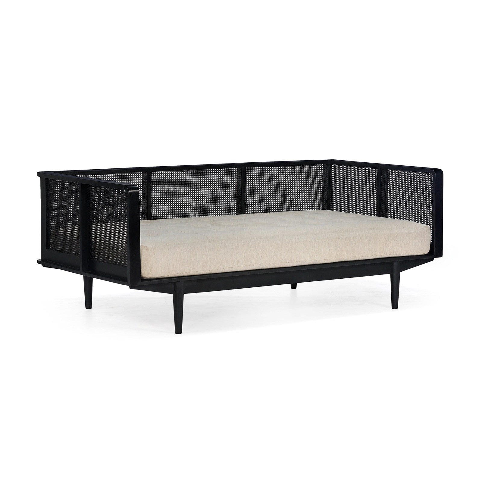 Union Home Spindle Daybed With White Cotton Mattress  - LVR00117