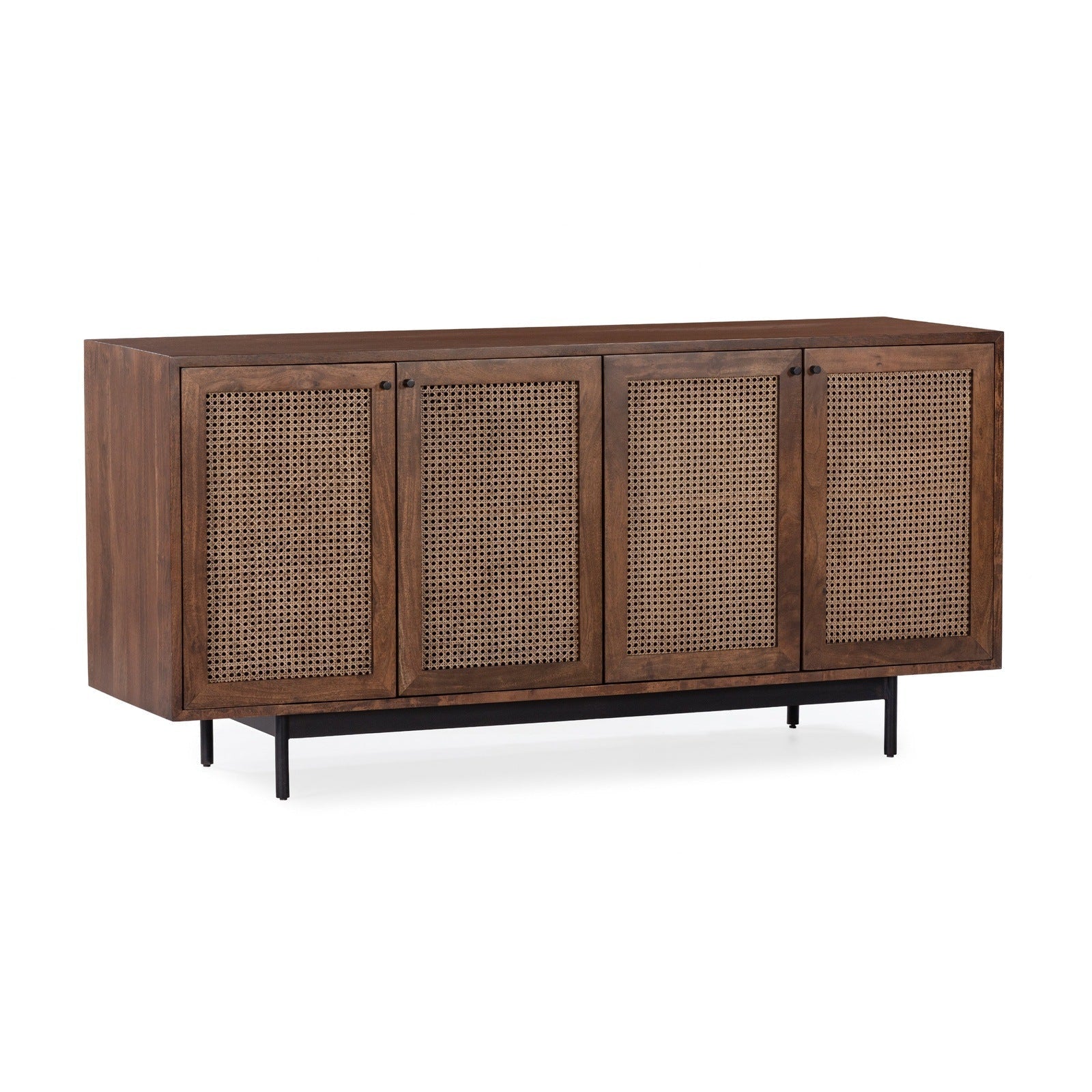 Union Home Mod Sideboard Rattan In Porto Dark Finish  - LVR00251