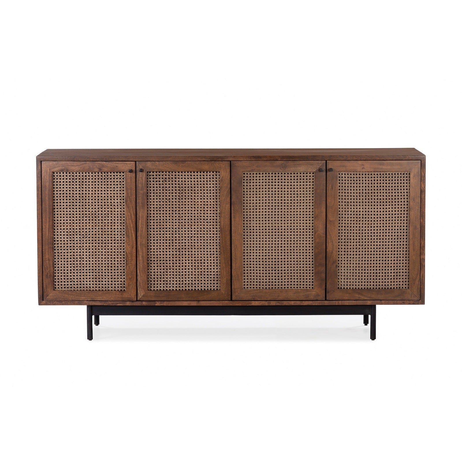 Union Home Mod Sideboard Rattan In Porto Dark Finish  - LVR00251