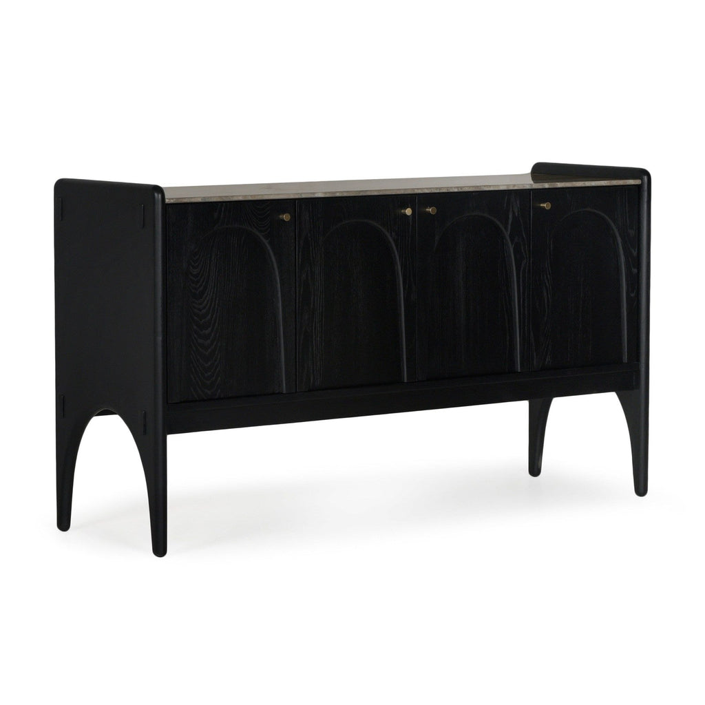 Union Home Luna Sideboard- Charcoal  - LVR00657
