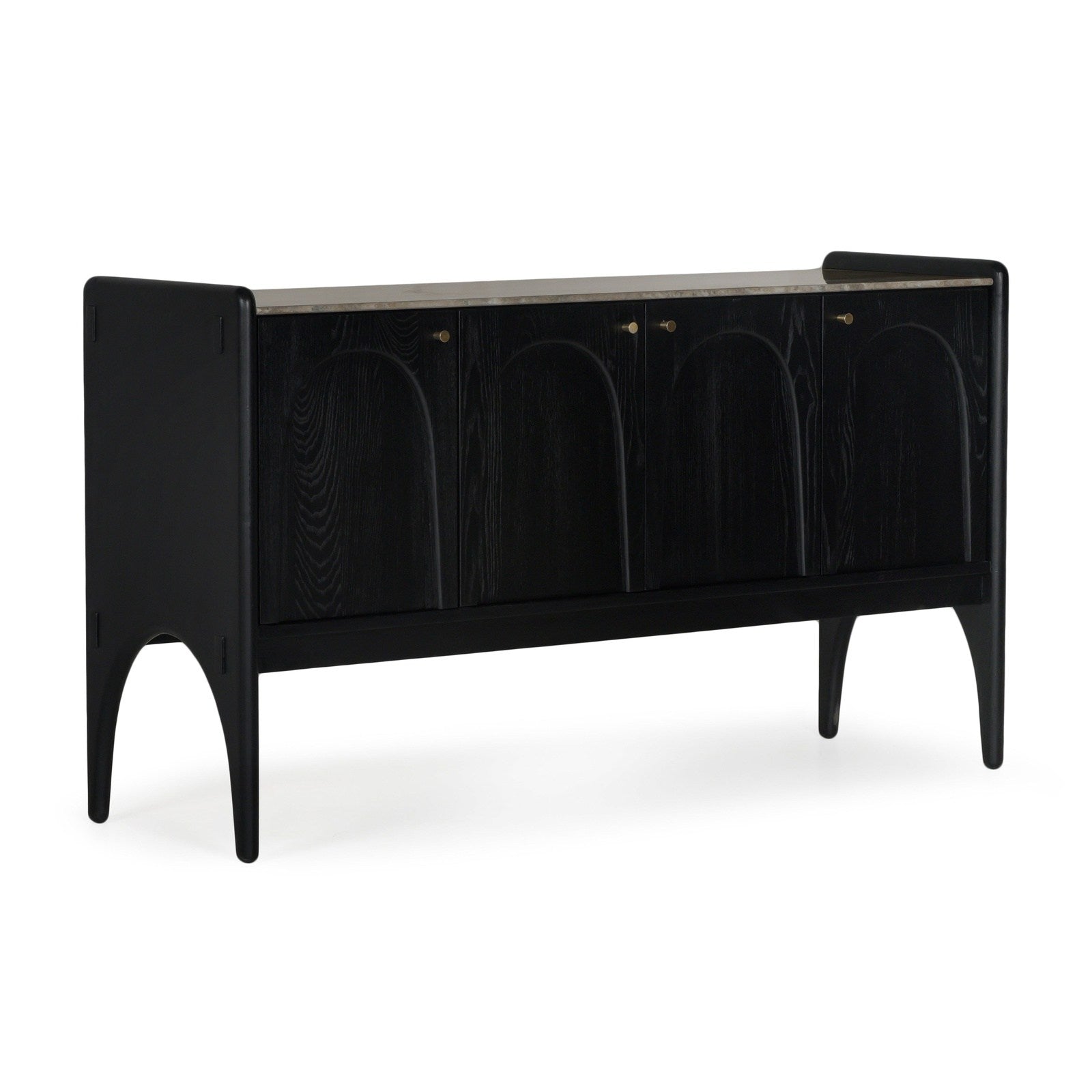 Union Home Luna Sideboard- Charcoal  - LVR00657