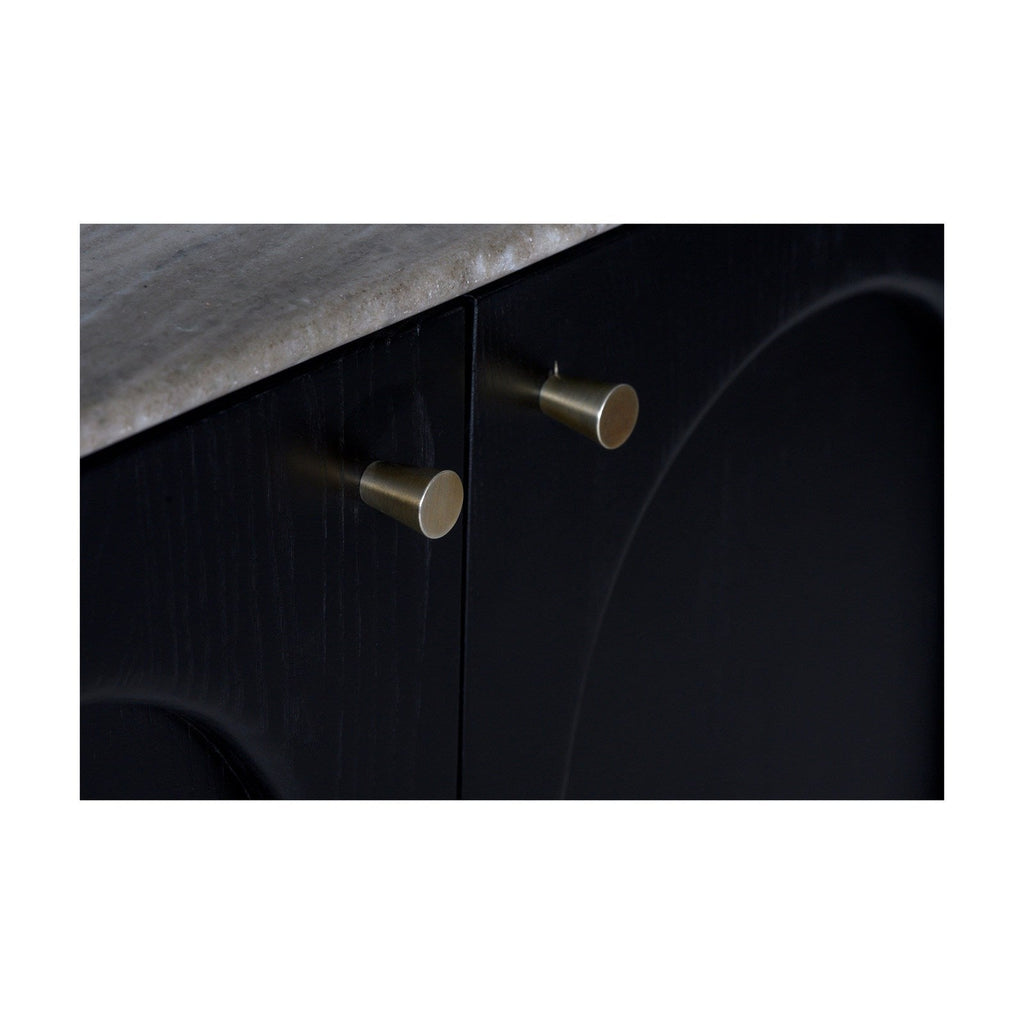 Union Home Luna Sideboard- Charcoal  - LVR00657