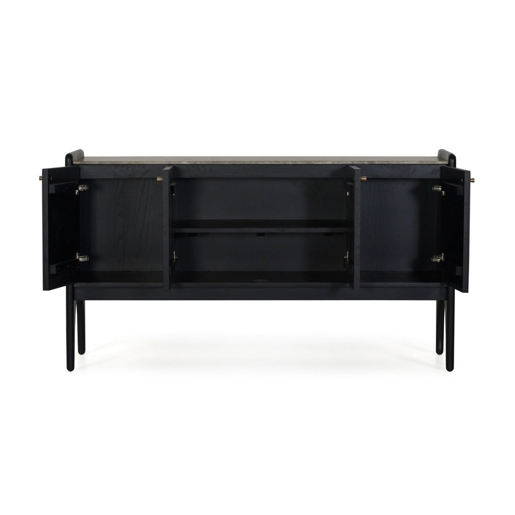 Union Home Luna Sideboard- Charcoal  - LVR00657