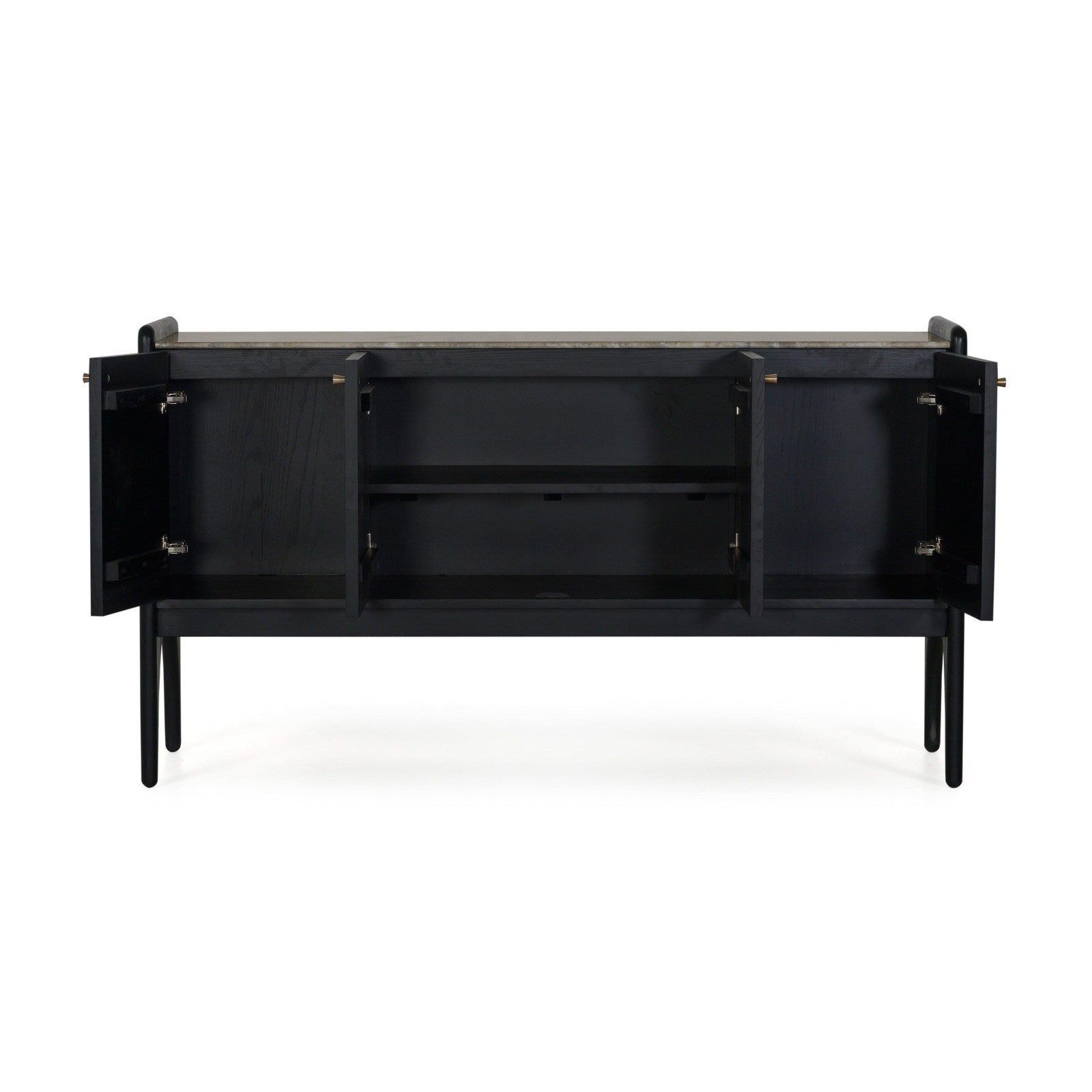 Union Home Luna Sideboard- Charcoal  - LVR00657