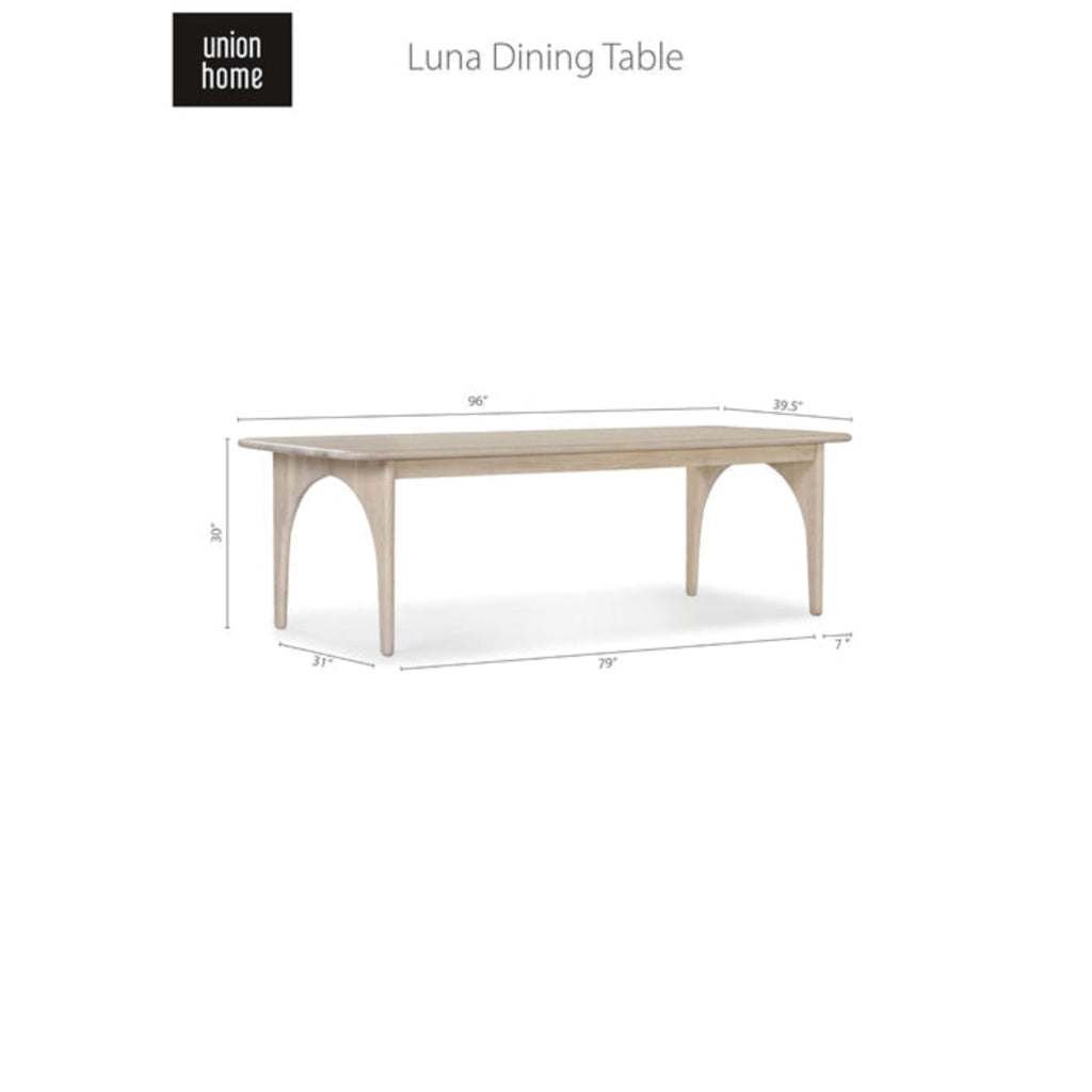 Union Home Luna Dining Table  - DIN00277