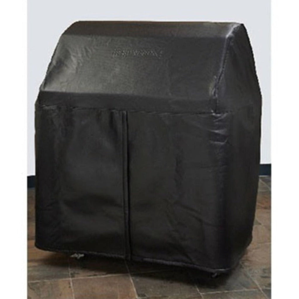Lynx Carbon Fiber Vinyl Cover for 54-Inch Freestanding Gas Grill with Side Burner - CC54FCB