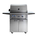 Lynx 30-Inch Professional Gas Grill On Cart with 1 Ceramic & 1 Trident Infrared Burner - L30TRF-LP/NG