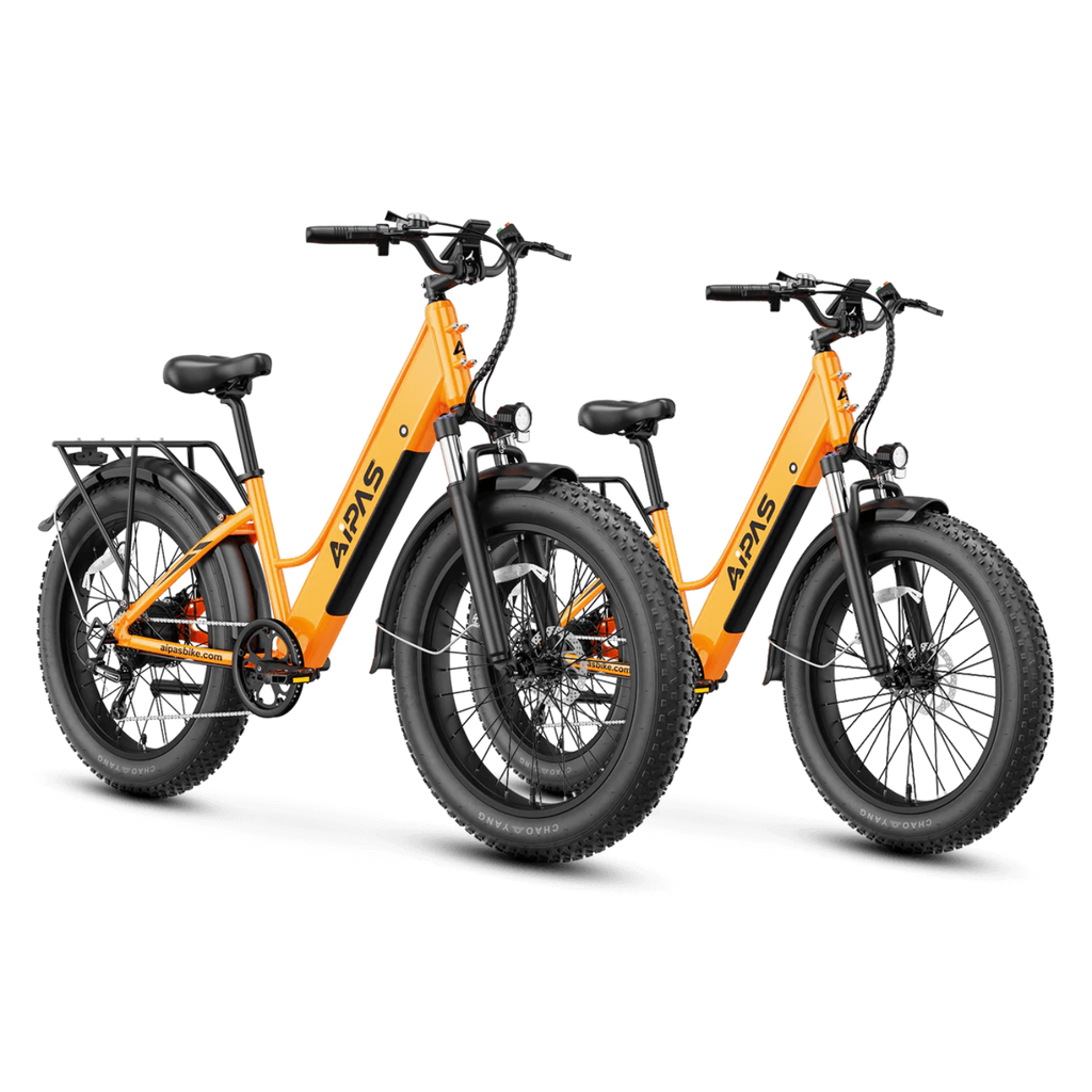 Aipas  Ebike Combo Sale M1*2 - Combo_M1-BK_and_M1-OR