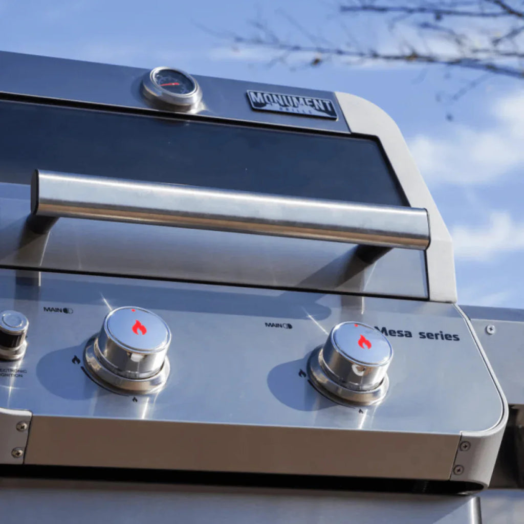Monument Grills Mesa 200S Series | 2 Burner Propane Gas Grill in Stainless Steel - M200S