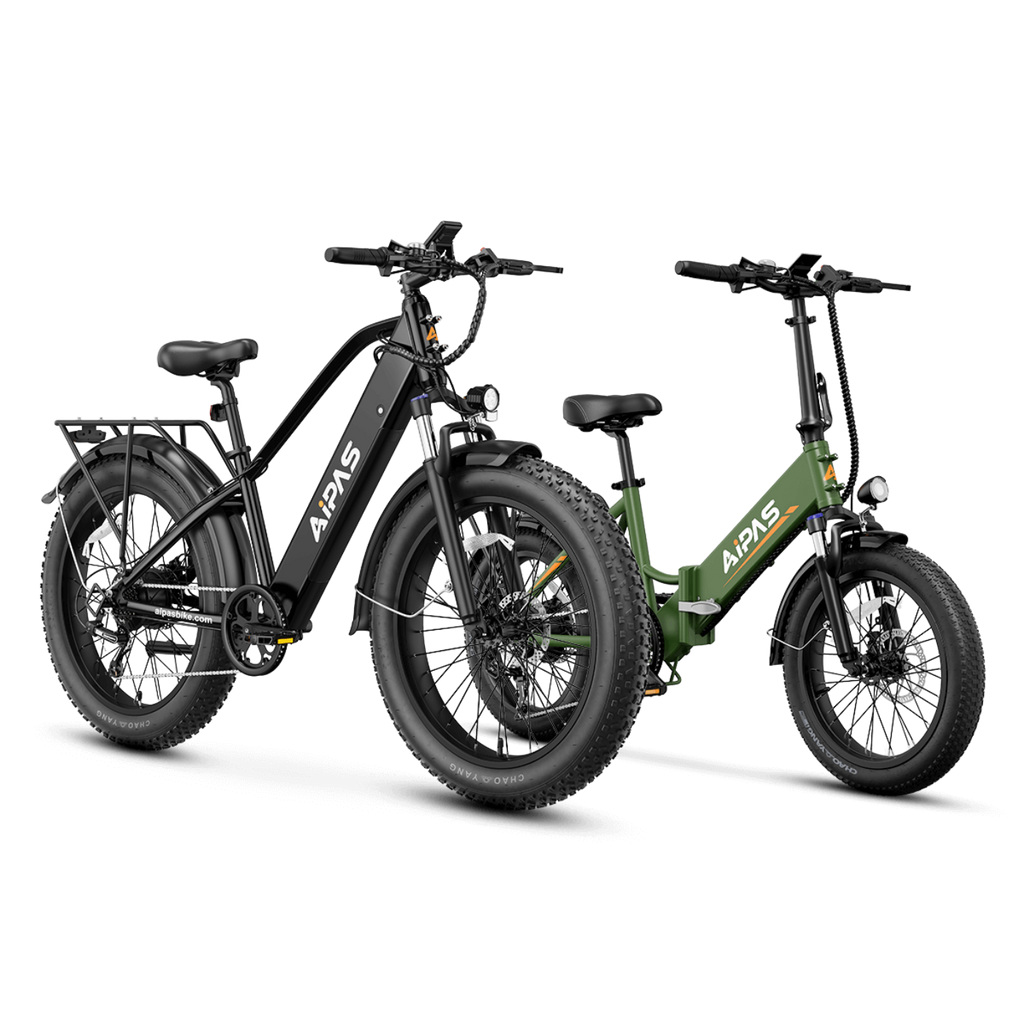 Aipas Ebike Combo Sale M2 + A2 - Aipas-A2white+M2viridity