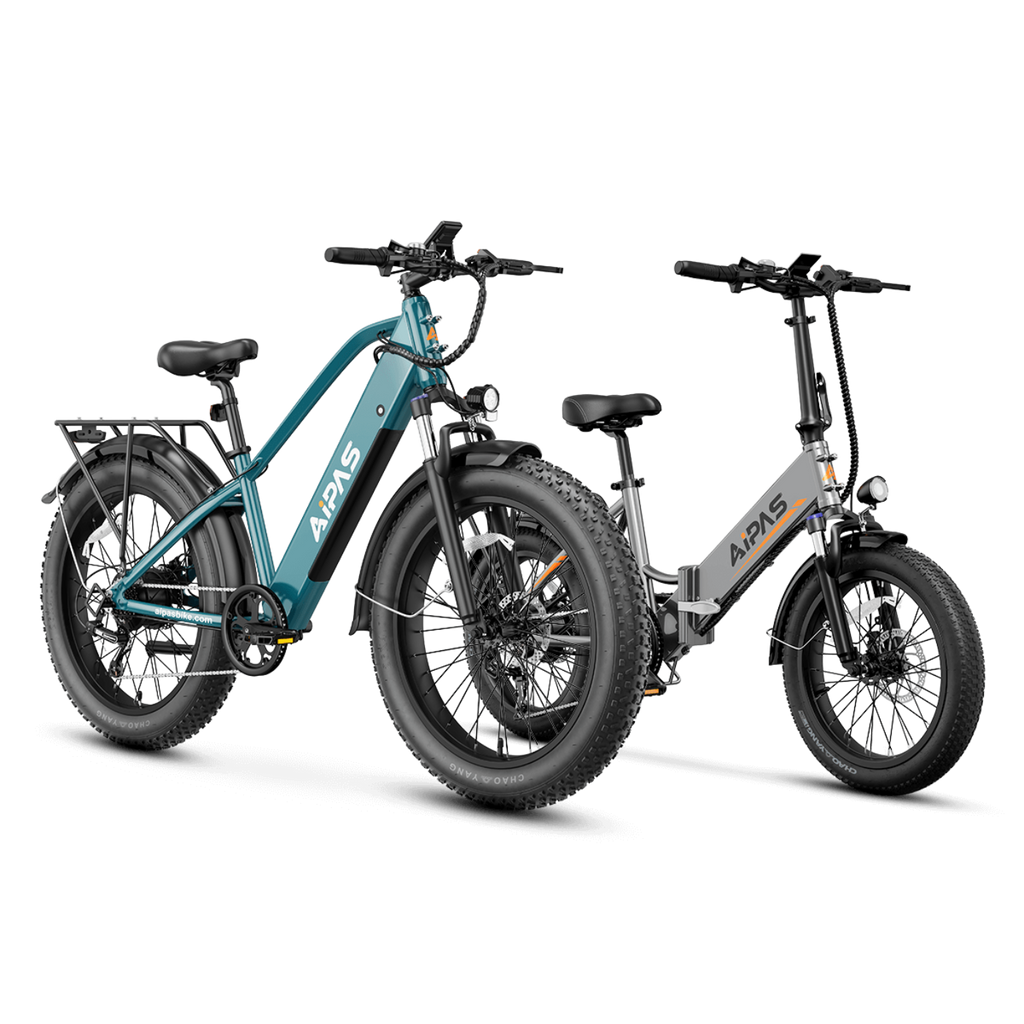 Aipas Ebike Combo Sale M2 + A2 - Aipas-A2white+M2viridity