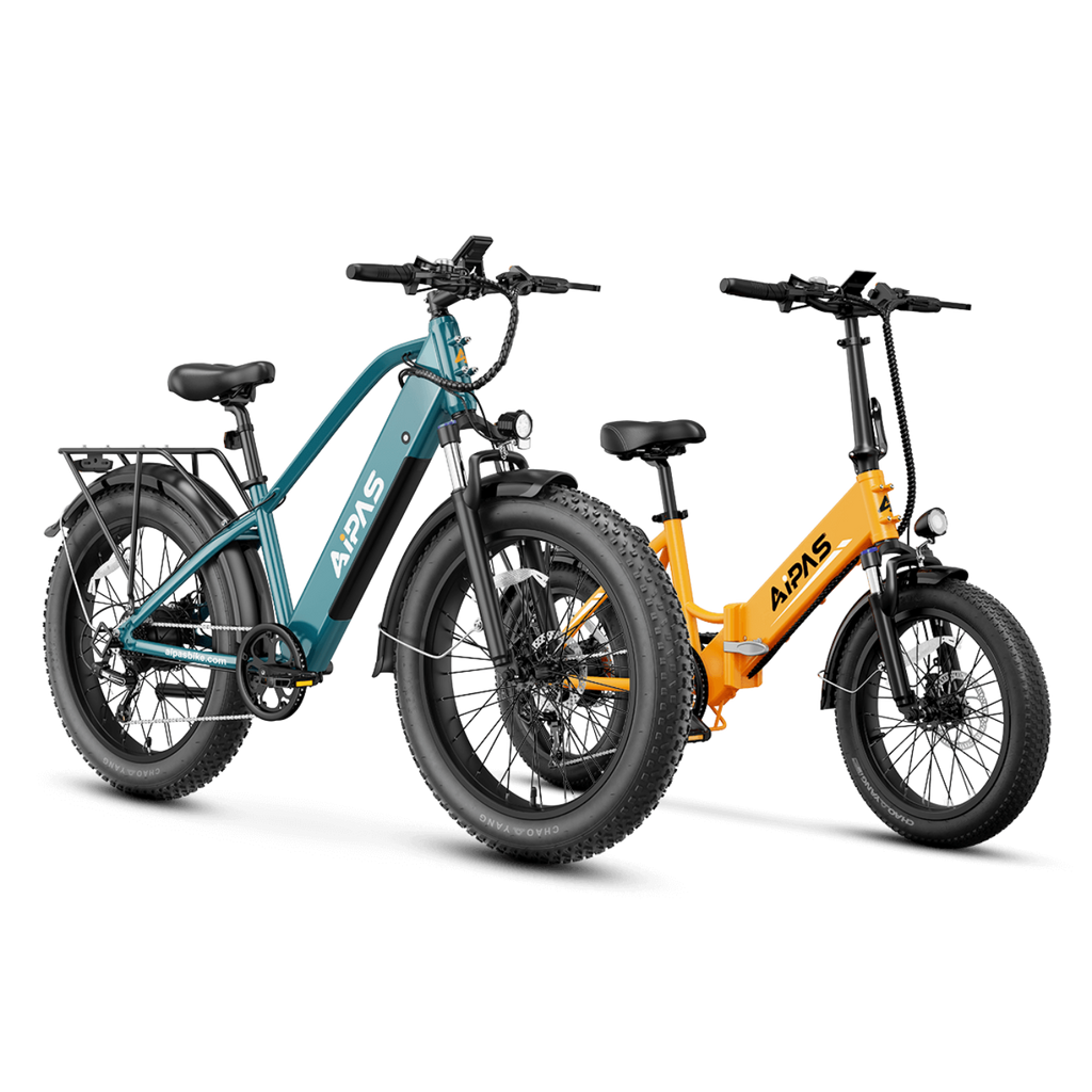 Aipas Ebike Combo Sale M2 + A2 - Aipas-A2white+M2viridity