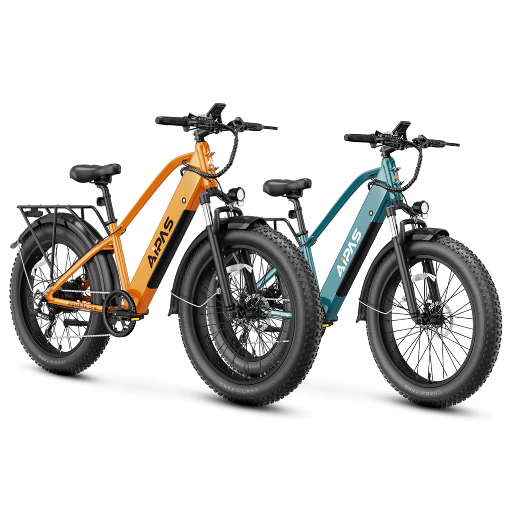 Aipas Ebike Combo Sale M2*2 - Aipas-M2combo-Grey+Orange