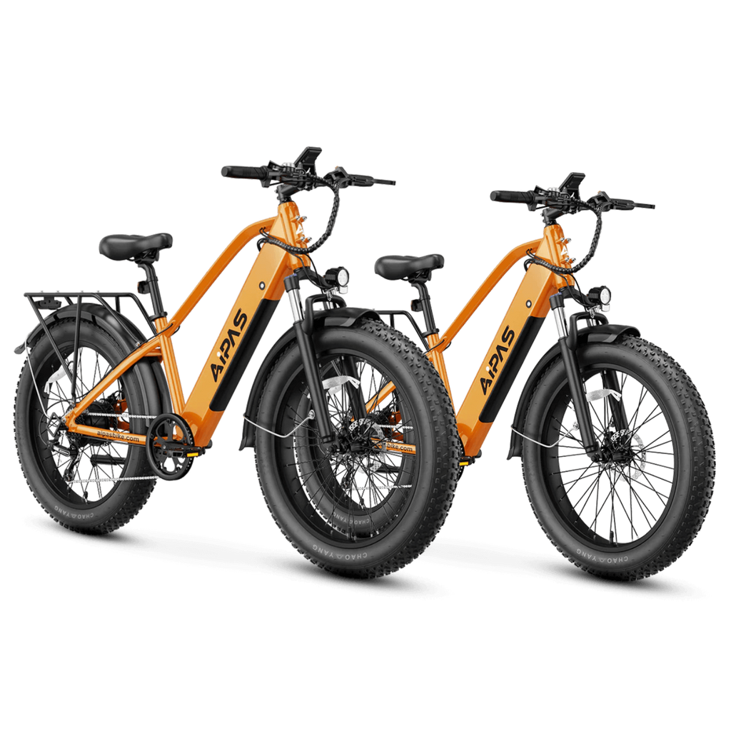 Aipas Ebike Combo Sale M2*2 - Aipas-M2combo-Grey+Orange
