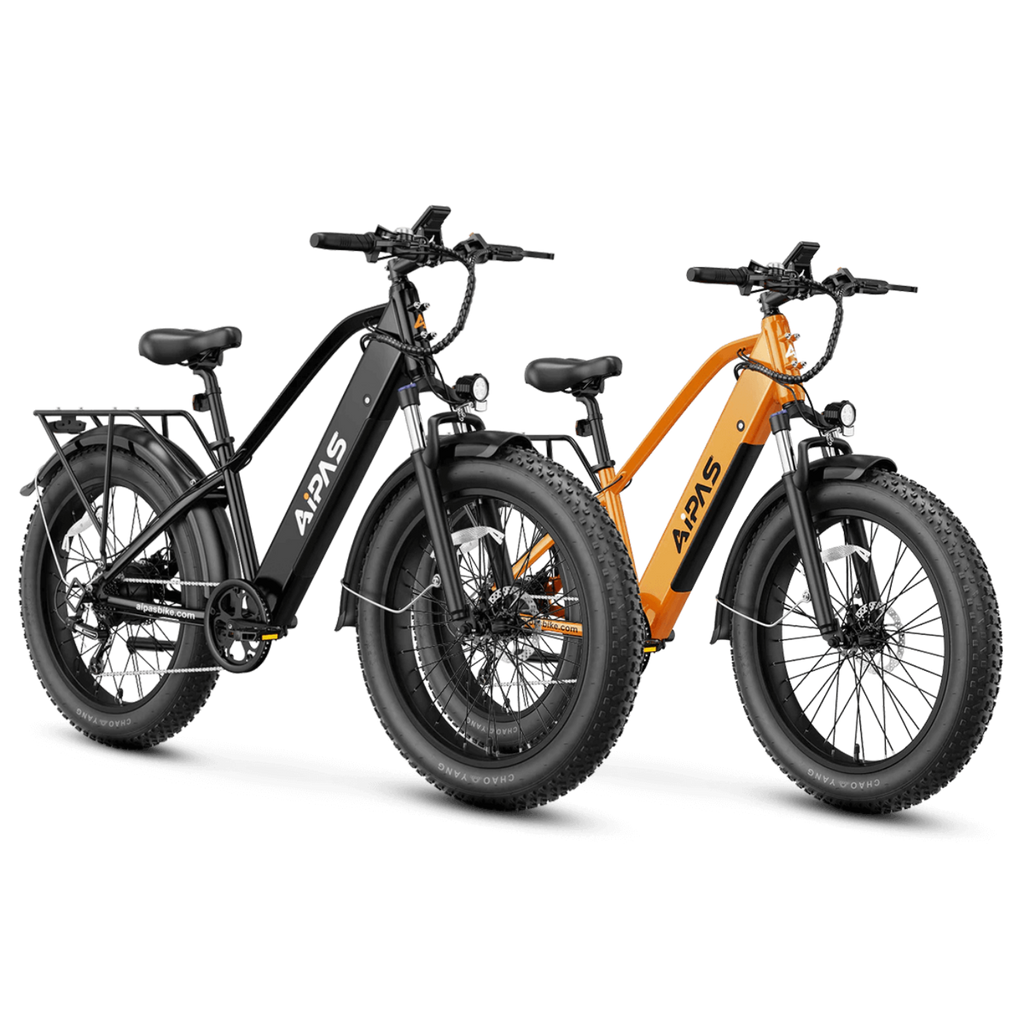 Aipas Ebike Combo Sale M2*2 - Aipas-M2combo-Grey+Orange