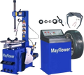 Mayflower Tools Tire Changer 1.5 HP and Wheel Balancer Combo New - 560+680