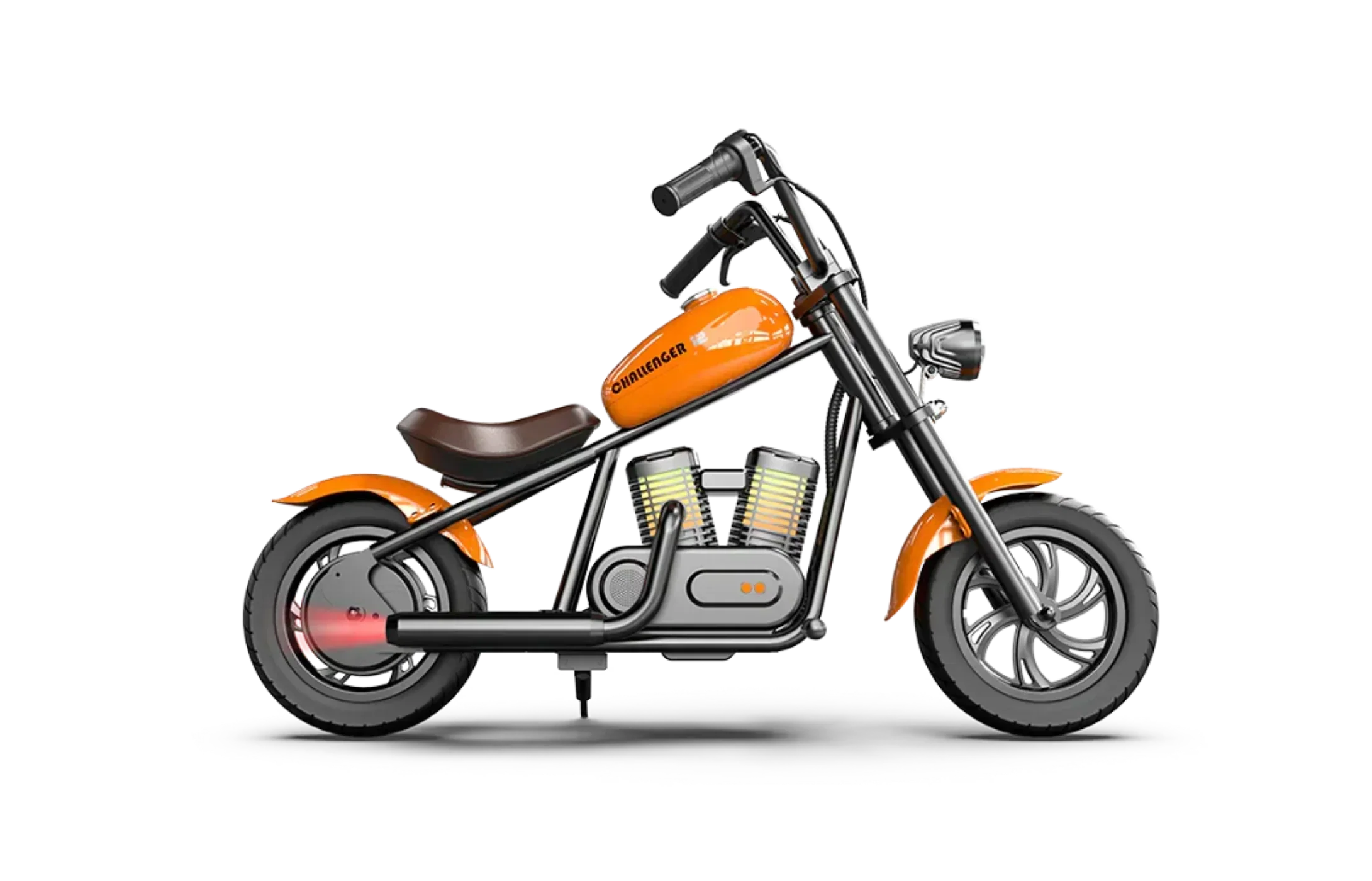 Hyper Gogo Challenger 12 Plus Electric Motorcycle, Bluetooth - EL-MB07C-ORANGE