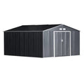 Outsunny 11' x 12.5' x 6.5' Outdoor Backyard Garden Tool Shed - 845-031V01