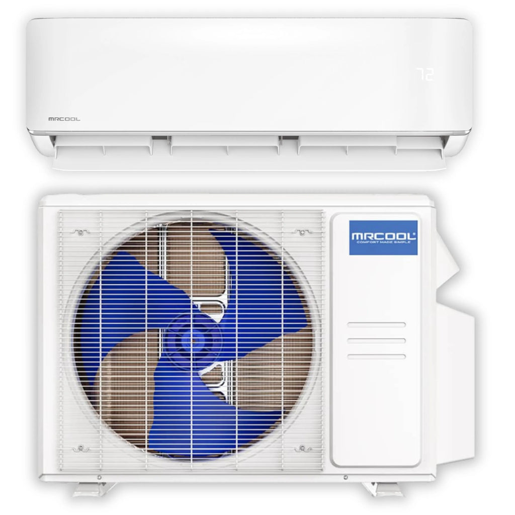 MRCOOL DIY 5th Gen E Star 9,000 BTU Single Zone Mini Split Complete System with 25 Ft. Line Set, 115V  - DIY-09-HP-WM-115D25-O