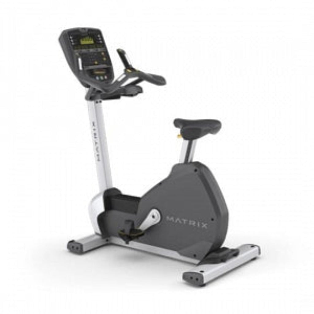 Johnson Health Tech Matrix U7xi Upright Cycle - Matrix U7xi Upright Cycle Bike with 16" Capacitive Touchscreen, FitTouch Technology - U7XI-06