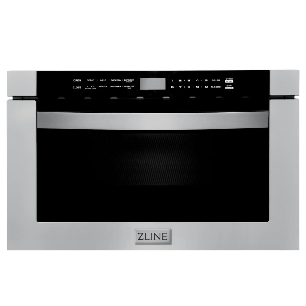 ZLINE 24 Inch 1.2 Cu. Ft. Microwave Drawer In Stainless Steel,  - MWD-1