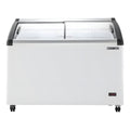 Maxx Cold Curved Glass Top Chest Freezer Display, 8.62 cu. ft. Storage Capacity, in White - MXF48CHC-5