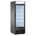 Maxx Cold Single Glass Door Merchandiser Refrigerator, 23 cu. ft., Energy Star, in Black - MXM1-23RBHC
