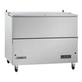 Maxx Cold Milk Cooler, 49"W, Stores up to (12) 13" Milk Crates, in Stainless Steel - MXMC49HC