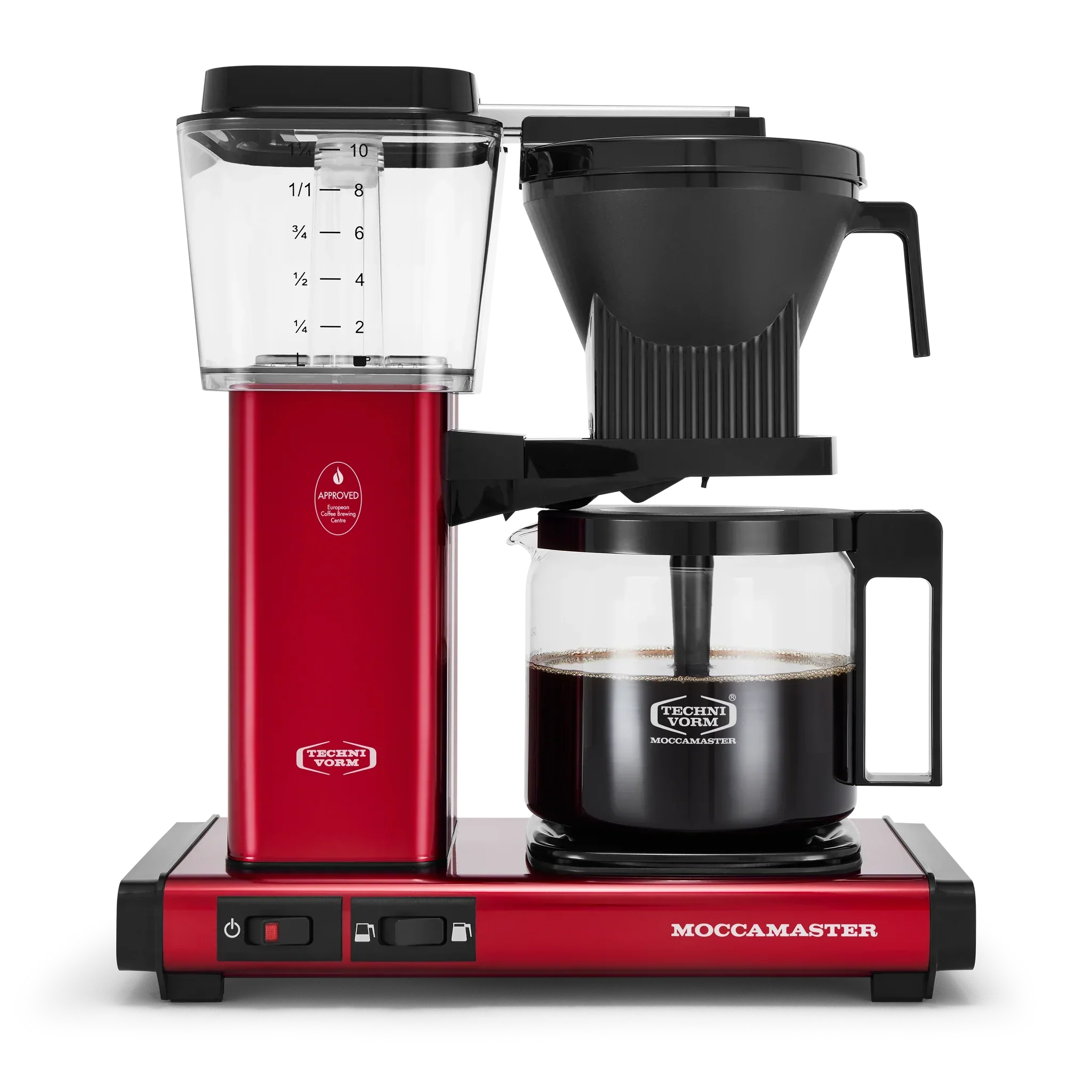 Moccamaster KBGV Select 10-Cup Coffee Maker in Candy Apple Red - 53944