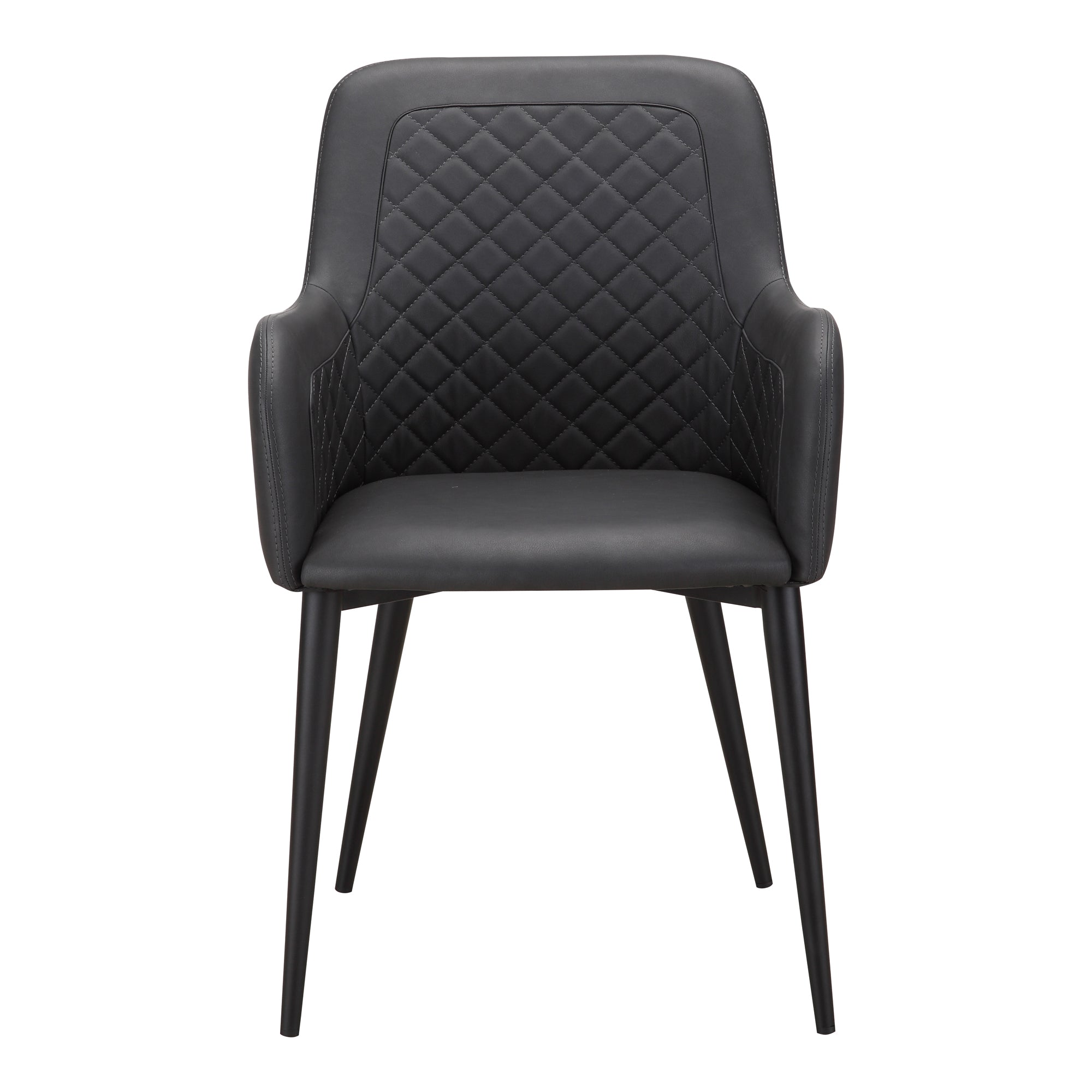 Moe's Home Collection Set of Two Cantata Dining Chair Black ER-2040-02