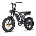 Happyrun Tank 1000W Moped Style Offroad Electric Bike Fat Tire - G60pro