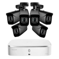 Lorex 4K 8-Channel Fusion NVR System with Six 4K (8MP) IP Cameras Security Surveillance System New - N4K2-86BB