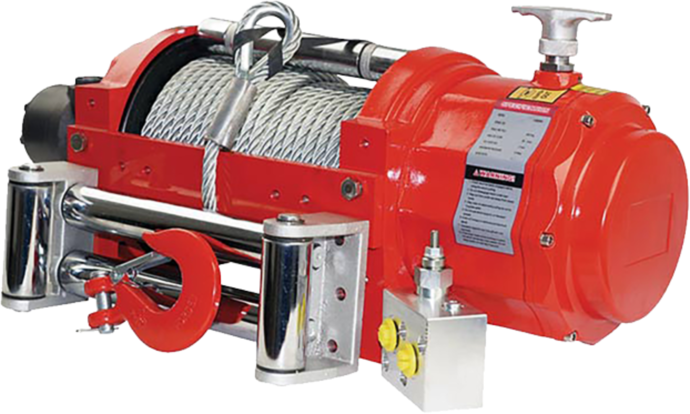 DK2 15000NW 15,000 lbs. Heat Treated Planetary Gearing Warrior NH Series Hydraulic Winch New - 15000NW