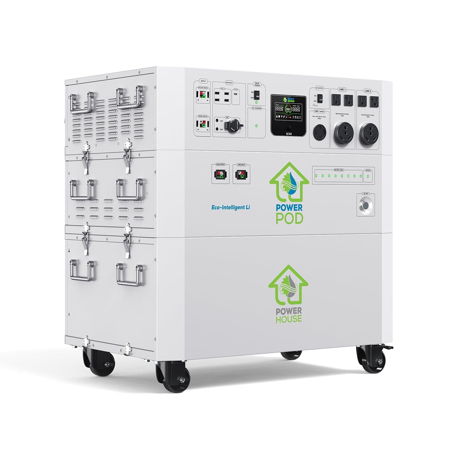 Nature’s Generator Powerhouse Hybrid Platinum Plus PE System - Backyard Provider