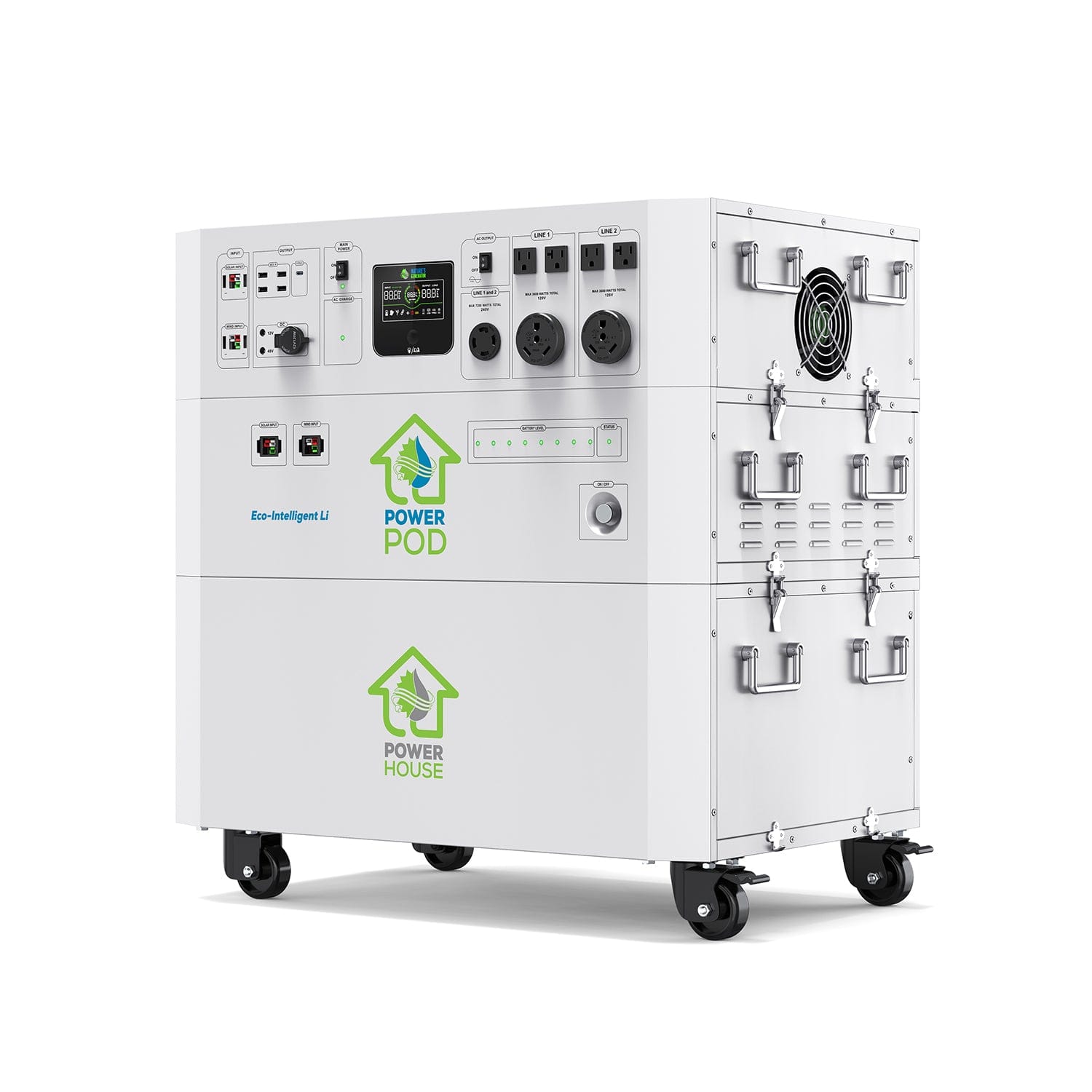 Nature’s Generator Powerhouse Hybrid Platinum WE System - Backyard Provider