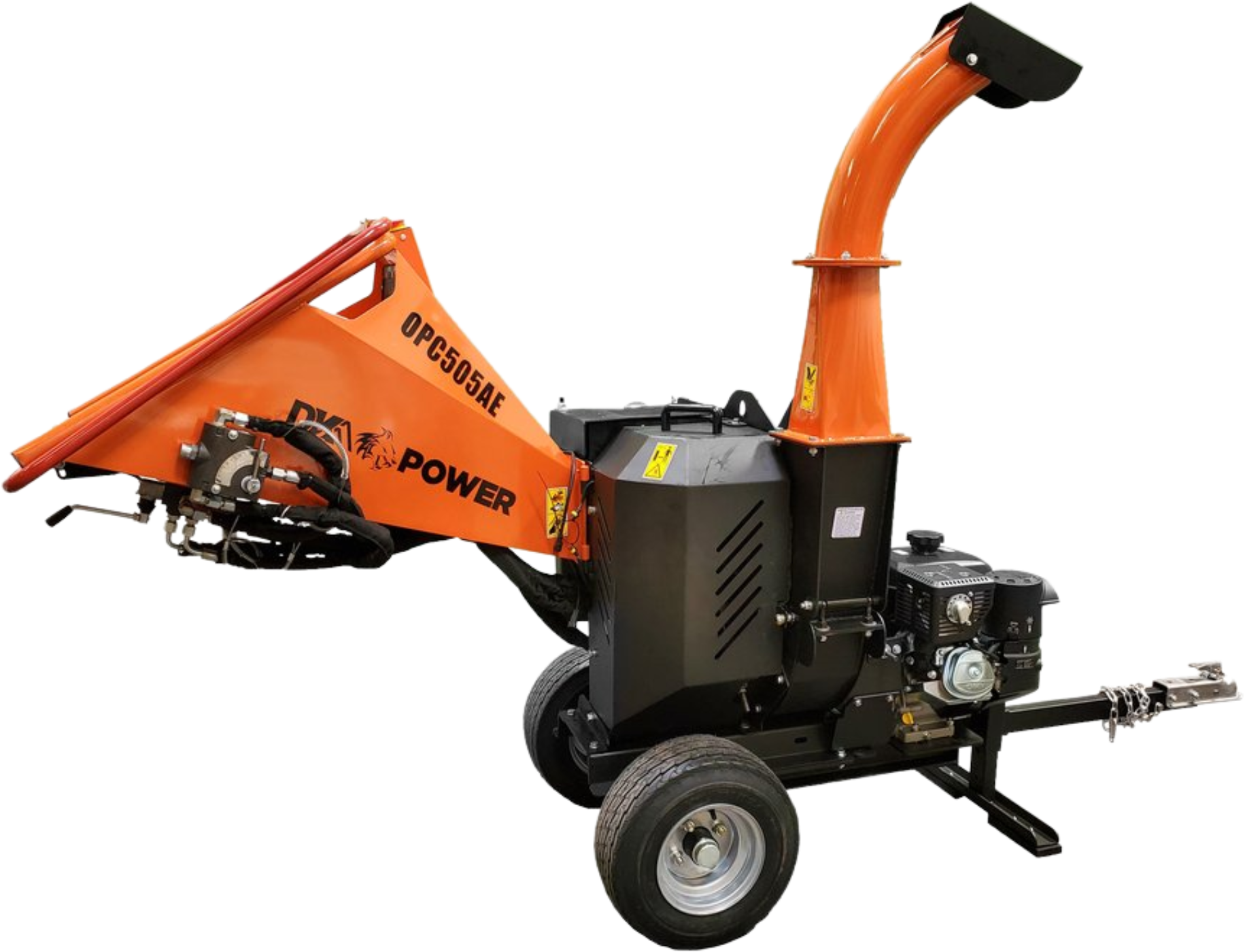 DK2 OPC505AE 429cc 14HP Kohler CH440 engine 5" Auto-Feeding Electric Start Disk Chipper Shredder New - OPC505AE