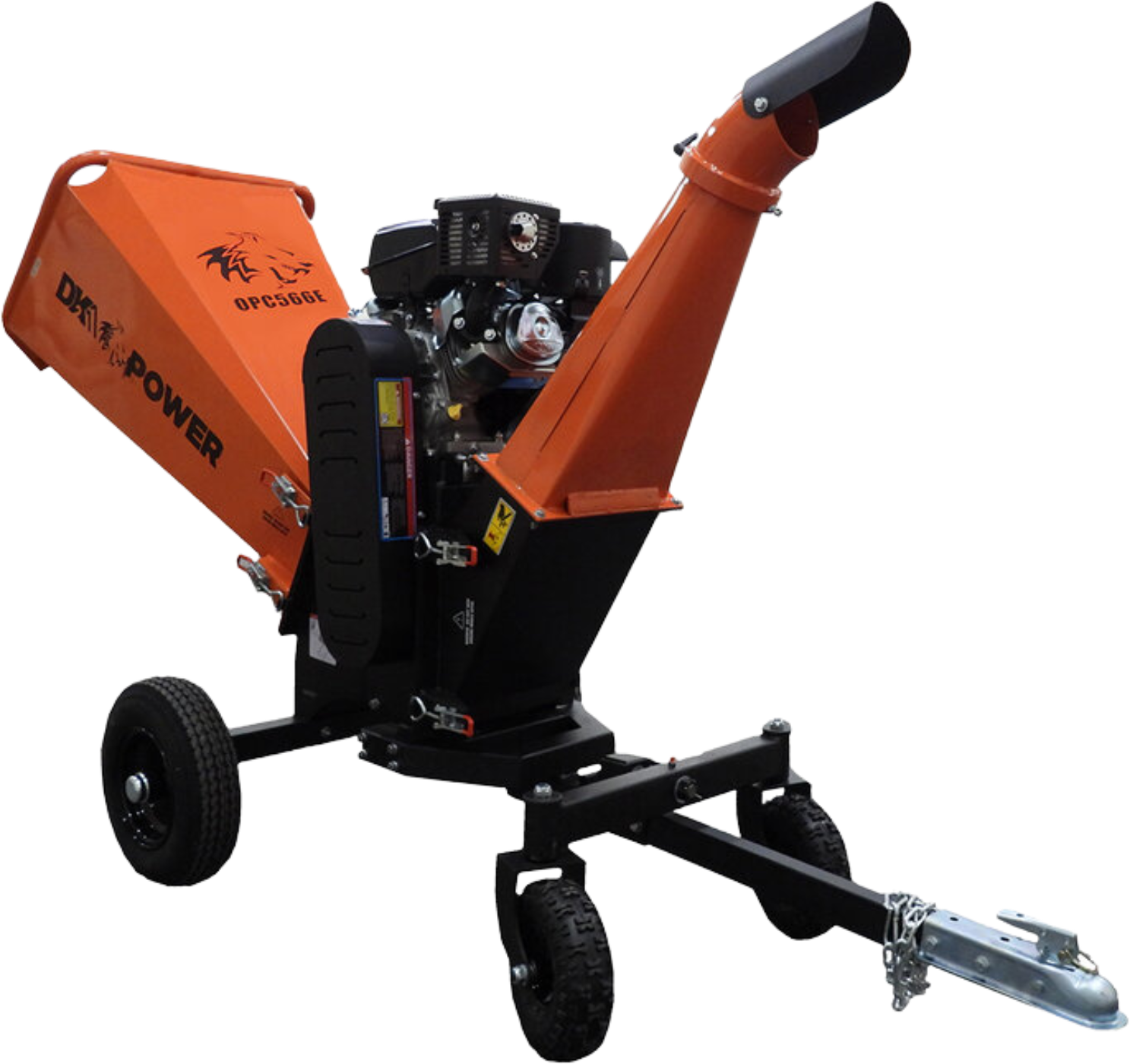 DK2 OPC566E 429cc 14HP Kohler CH440 Engine 6" Electric Start Kinetic Drum Chipper New - OPC566E