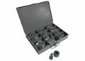 EDWARDS 12 PC. Standard Round Punch & Die Set w/ Storage Case - ED9-PD1220