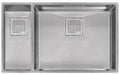FRANKE PKX160LH Franke Peak 31-In. X 18-In. 16 Gauge Stainless Steel Undermount Double Bowl Kitchen Sink - PKX160LH